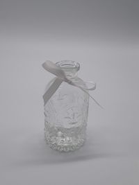 glasflasche vintage ornament klar