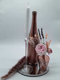 Vase Rosegold